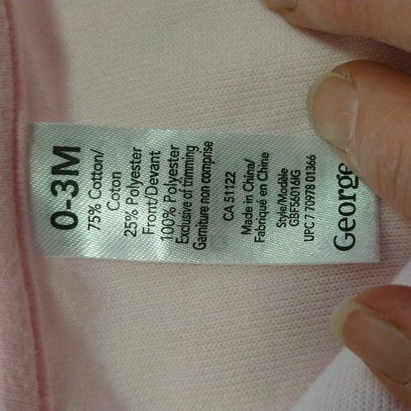 George Cardigan Baby Girls sweater Size 0-3m - Picture 16 of 16